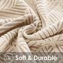 SYSLOON Decorative Throw Pillow Covers 18x18 Inch Set of 2,Pillow Covers for Couch Square Pillow Covers Home Decor Living Room Bed,Khaki