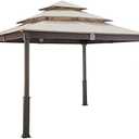 Garden Winds Replacement Canopy Top Cover for The Triple 10x10 Wicker Gazebo - 350