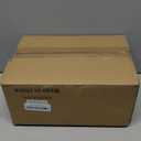 2 Pack Stackable Makeup Organizer with Drawers, Bathroom Storage for Eyeshadow Palettes, Cosmetics, and Beauty Supplies. Ideal for Vanity Counter, Cabinet, Entryway Table, Desk (Clear Black)