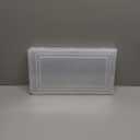 10 Pack Closet Organizers and Storage,Clear Stackable Plastic Storage Bins with Lids Magnetic Doors,Clothes Organizers and Storage,Plastic Craft Containers for Wardrobe Kitchen Bathroom Office