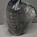 AQUAFIT 1 Gallon Water Bottle with Time Marker - Straw & Chug Lid - BPA Free Gym Water Bottle with Straw - Big Gallon Jug (Gray, 128 oz - 2 Lids)