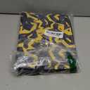 4 Pocket Card Binder, 3-Ring Trading Card Binder with Zipper for 400 Cards Collection, Black Yellow