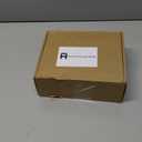 Amerdeco Front Door Lock Set with Double Cylinder Deadbolt, Black Exterior Entry Door Lever, Heavy Duty Entry Door Locksets for Left or Right Hand Exterior Door (Black 1 Pack）