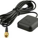 Waterproof Active GPS Antenna with Magnetic Base - 28dB - 3-5V - SMA Connector and Adapter Included