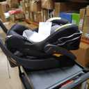 Chicco KeyFit Max Zip ClearTex Infant Car Seat and Base, Rear-Facing Seat for Infants 4-30 lbs., Infant Head and Body Support, Compatible with Chicco Strollers, Baby Travel Gear, Apex/Black (Exp. Jan, 2032)