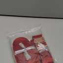 Lionet Paws Silk Collar and Leash Set, Adjustable Comfortable Red Collar with Metal Buckle for Small to Large Dogs, Neck 16-26 Inches (XL)