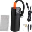 Unomor Portable Air Pump Electric Pump for Inflatables Bike Air Car Tire Inflator Digital Tire Inflator Portable Compressors