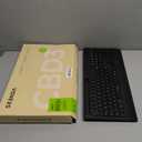 seenda Bluetooth Keyboard and Mouse Combo, COE201 3 Multi-Device Connection Keyboard Mouse with Phone Holder, Full Size Wireless Ergonomic Compatible for Windows, Laptop, MacBook, iPad,Black