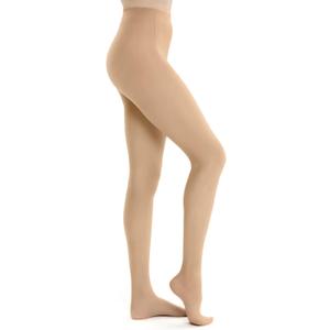 Fleece Lined Tights, Tights for Women Leggings, Opaque Thermal Pantyhose for winter, Thick Pantyhose Leggings (Beige)