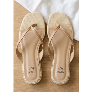 SWEET LIFE HELEN SANDALS, TAN, WOMENS SIZE 7