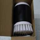 Electric Spin Scrubber, Cordless Shower Scrubber with Battery Level Display, 2 Speeds Electric Scrubber for Cleaning with 6 Replaceable Heads, Cleaning Brush for Bathroom/Sink/Window (White)