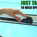 Touch 'n Hold Smooth - Heavy Duty Door Closer System (White)