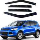 Window Visors Rain Guards for 2013-2019 Ford Escape