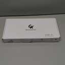 GK GAMAKAY TK75HE V2 Rapid Trigger Wireless Keyboard TFT Screen, Tri-Mode BT/2.4GHz/USB-C, 8KHz Polling Rate 0.005mm RT, Hall Effect Magnetic Switch 75% Gaming Keyboard (White, Magnetic Phoenix)