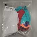 Avidlove Mens Bikini Underwear Low Rise Briefs Microfiber Underpants 4 Pack (Large, Blue/Orange/Light Purple/Dark Red)