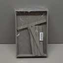 Large Velvet Jewelry Tray 2 Pack Stackable Jewelry Display Drawer Inserts Trays Organizer for Earring Bracelet Necklace Ring (Gray, 16 Grids)