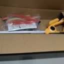 Electric Weed Wacker Cordless Eater Battery Powered Weed Trimmer with Wheels 4 in 1 Brushless Brush Cutter/Grass Trimmer Compatible with DeWalt 20V MAX Battery(Battery Not Included)