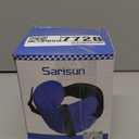 Travel Pillows for Airplanes, Airplane Pillow for Long Flight, Airplane Head Strap with Eye Mask for Sleep, Travel Neck Pillow for Car Road Trip, 360 Support Headrest, Stop Bobblehead, Black