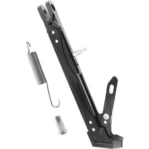Universal Lengthened Adjustable Long Kickstand CNC Aluminum Alloy Motorcycle Long Kickstand Accessories Motor Modified Tripod Holder Kickstand Foot Side Support Stand Motorbike Dit Pit Bike