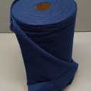 Fantasticlean Microfiber Cleaning Cloth Roll -75 Pack, Tear Away Microfiber Towels, 12" x 12", Reusable, Washable, Scratch Free, Ultra Absorbent for All-Around Cleaning Supplies (Navy Blue)