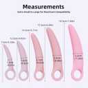 Silicone Pelvic Floor Muscle Exerciser Trainer Set - Pink