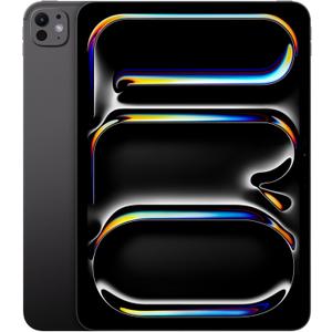 Apple iPad Pro 11-Inch (M4): Built for Apple Intelligence, Ultra Retina XDR Display, 256GB, 12MP Front/Back Camera, LiDAR Scanner, Wi-Fi 6E, Face ID, All-Day Battery Life  Space Black