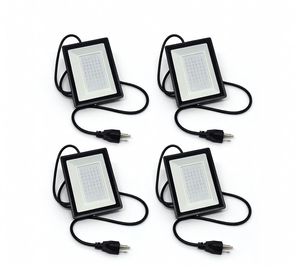 4Pack LED Flood Light Outdoor,100W LED Work Light