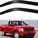 Window Visors Rain Guards fit 09-14 Ford F150 Regular Single Cab
