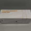 AIFLM Large Stone Dish Drying Mats for Kitchen Counter , Quick Dry Absorbent Collapsible Dish Drying Mat, 24(L)x16(W) Diatomaceous Earth Mats for Dishes Bottles Cups,Match Any Countertop