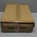 4 Pack Stackable Closet Storage Basket - Stackable Storage Bins, Multifunctional & Foldable Closet Organizer Divided, Wardrobe Cupboard Space-Saving Clothes Storage Hat Organizer, White