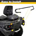 HAKA TOUGH Rear Bumper for Can-Am Outlander 650 2013-2021 Rear Brushguard Protect for Outlander 850 570 800 850 1000 MAX Accessories Replace # 715004920