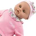 Corolle Bb Calin Maria Baby Doll - 12" Soft-Body with Sleeping Eyes That Open and Close, Vanilla-Scented - Mon Premier Poupon Collection for Kids Ages 18 Months and up