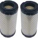 2 Pack K1211-82320 Air Filter Replace Kubota K2581-82311 John Deere M113621 Fleetguard AF25550 Fits BX1500 BX1800 BX1830 BX1850 BX1860 BX22 BX2200 BX2230 BX23 BX2350 BX2360 BX24 BX25 BX2660