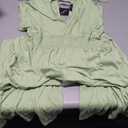 ZAFUL Women's Summer Fashion Clothes 2025 V Neck Sleeveless Loose Jumpsuits Smocked Waist Air Essentials Long Pants Romper with Pockets, Size XXL