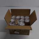 Homemory 24 Pcs Silver Votive Candle Holders, Mercury Glass Candle Holder, Tealight Candle Holders for Table Centerpieces, Baby Shower, Party, Anniversary, Wedding, Home Decor, Halloween, Christmas