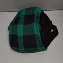 PRIMODA Women's Long Sleeve Empire Waist Buffalo Plaid Midi Swing Dress with Belt (X-Large)