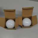 (2PACK) G25 Globe Light Bulbs  40W Incandescent Light Bulb, G25 Double Life Globe Bulb,2700K Soft White, E26 Base, Dimmable  Crystal Clear Vanity Bulbs for Bathroom