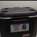 Coleman Xtreme 50qt Rolling Cooler with Wheels, Extra-Walled Insulation Keeps Ice up to 5 Days, Portable Wheeled Hard Chiller (Black)