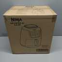 Ninja | XL Single Basket Air Fryer | 5.5 QT Capacity fits 3lbs of Wings | 5-in-1Air Fry, Roast, Bake,Reheat & Dehydrate |Dishwasher Safe Parts & Recipe Guide | Grey |AF150AMZ