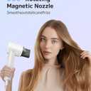 Hair Dryer, Ionic High-Speed Blow Dryer for Fast Drying with Brushless Motor, Portable Professional Hair Dryers with Magnetic Concentrator, Quiet Compact Hairdryer for Women & Men, Travel/Home/Salon