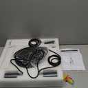 3-Lights Pendants Light for Kitchen Island Chandeliers Dining Room Pendant Lighting Fixture Bubble Crystal Ceiling Hanging Lights Bedroom Island Kitchen 6000K White Light Fixtures Black