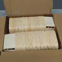 Kigley 24 Set Wooden Gift Baskets Empty Small Gift Basket with Cellophane Bags Bows Basket Kit for Easter Spring DIY Picking Fruit Birthday Baby Shower Wedding Bow Party(4 Inch,White)