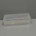 Acrylic Display Riser Stand of 4pcs, 5mm Thickness, 12'' Length Tierd Display Stands, Acrylic Shelf Risers for Perfume Display,Risers for Buffet Table,Cupcake Stand,Pop Figurines,Tumbler,Food (Clear)