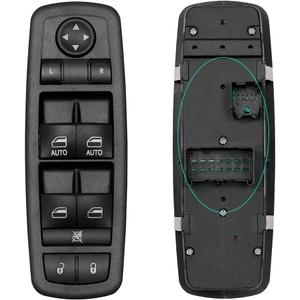 Master Power Window Control Switch for Chrysler Town & Country/Dodge Grand Caravan 2010 2011 10 11 Mini Cargo Passenger, Driver Side Window Door Lock Controller Switch 04602535AH 04602535AI
