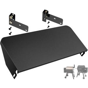 Folding Front Shelf for Traeger Grills BAC362 22 SER Folding Shelf Grill Accessory, Parts for Traeger Lil Tex Elite 22, Pro 575, Mesa 22, Pro Series 22, Ironwood 650,Eastwood 22, Century 22, 25" x 12"