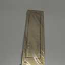 Gold Color Mail Slot Stainless Steel 13 x 4 inches for Almost Any Door (Slot Size 9,8 x 2 inches) | Set with Front and Rear Piece and Screws | Easy Installation and Long Lasting | Stainless Steel