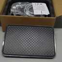 Shower Head with Handheld Water Spra High Pressure Showerhead Combo with Arm for Bathroom Accessorie Home Decor Adjustable Dual Shower with Anti-Clog Nozzles Silver Chrome