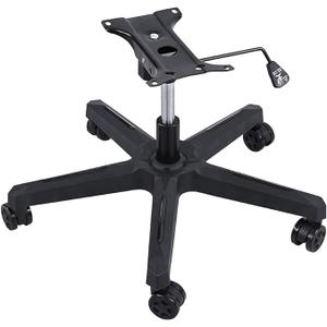 Yoogu 350 Pounds Heavy Duty Gaming Office Chair Replacement Base 28" Swivel Chairs Part with Bottom Plate Stand Cylinder and Casters