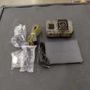 MAXDONE Solar WiFi Trail Camera Bluetooth Game Camera, 4K 64MP Wildlife Cameras 2000mAh Built-in Battery Rechargeable Power Hunting Cameras with Night Vision Trail Cam Bluetooth Wi-Fi Deer Cams (PH960W-1)