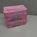 2 x Valentines Day Gifts for Kids, Valentines Unicorn Donut Erasers with Cards, Classroom Exchange Prizes & Party Favors, Ideal Valentine Gifts for Boys Girls, School Classroom Prize Exchange (Ice cream)